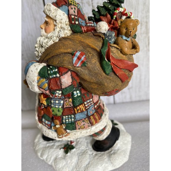 Patchwork Classic Santa 1999 Artwork of Susan Winget Limited edition - Picture 4 of 9